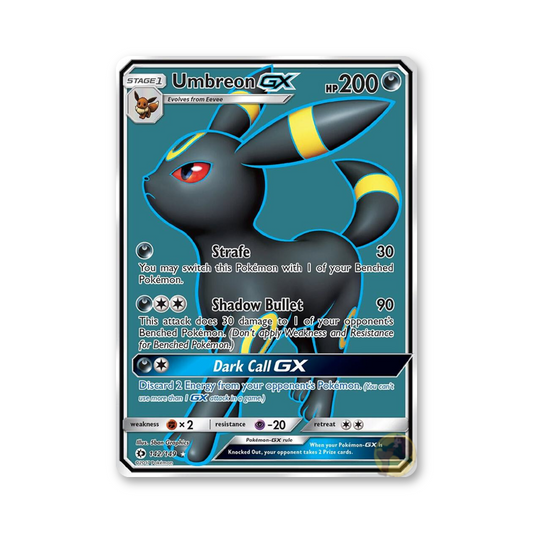Umbreon GX (Full Art) - 142/149 (Sun & Moon Base Set)