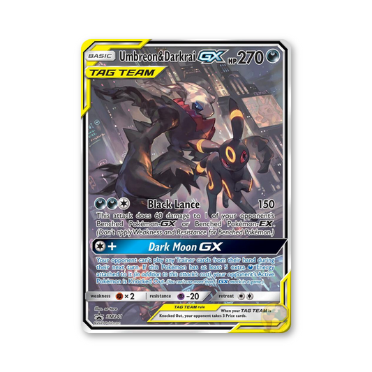 Umbreon & Darkrai GX - SM241 (Sun & Moon Promo Cards)