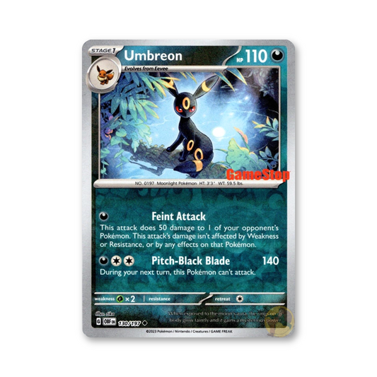 Umbreon (GameStop Exclusive) 130/197 (Scarlet & Violet Promo Cards)