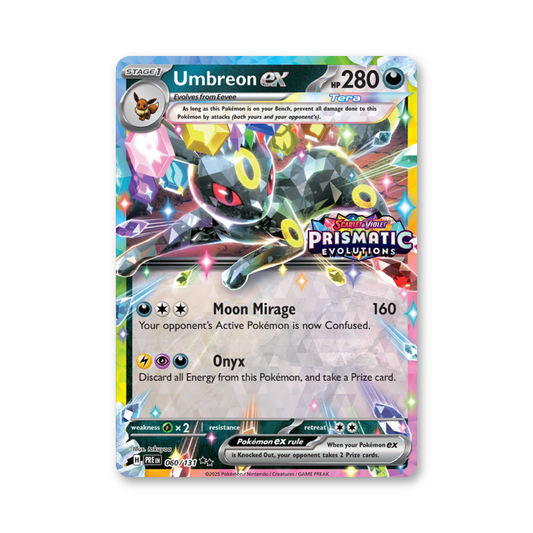 Umbreon ex (Prismatic Evolutions Stamp) - 060/131 (Prismatic Evolutions)