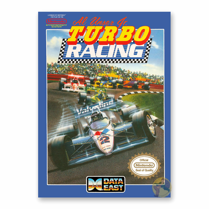 Al Unser Jr. Turbo Racing (Nintendo NES)