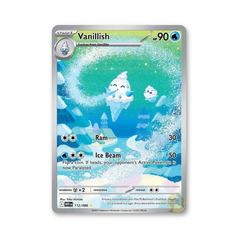 Vanillish - 112/086 (White Flare)