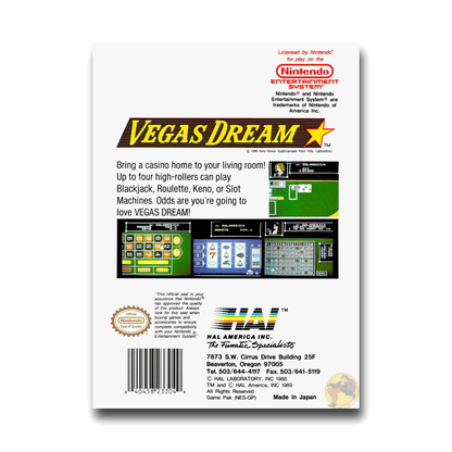 Vegas Dream (Nintendo NES)