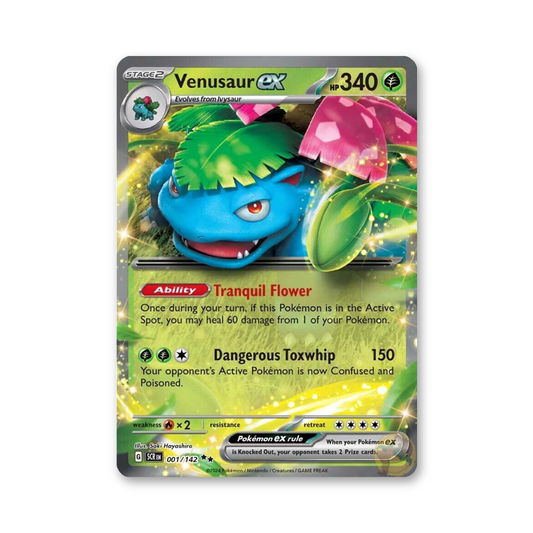 Venusaur ex - 001/142 (Stellar Crown)