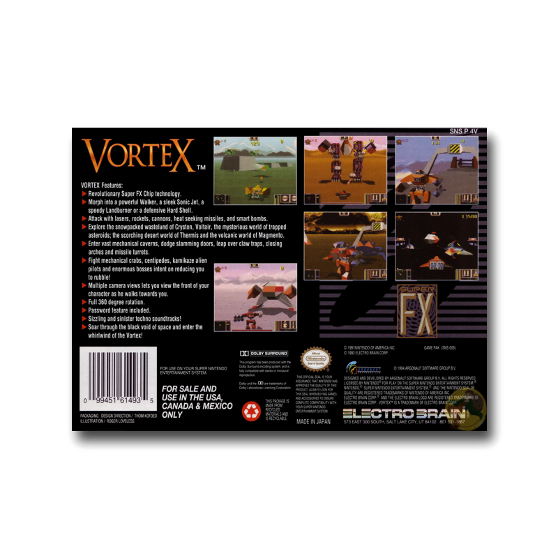 Vortex (Nintendo SNES)