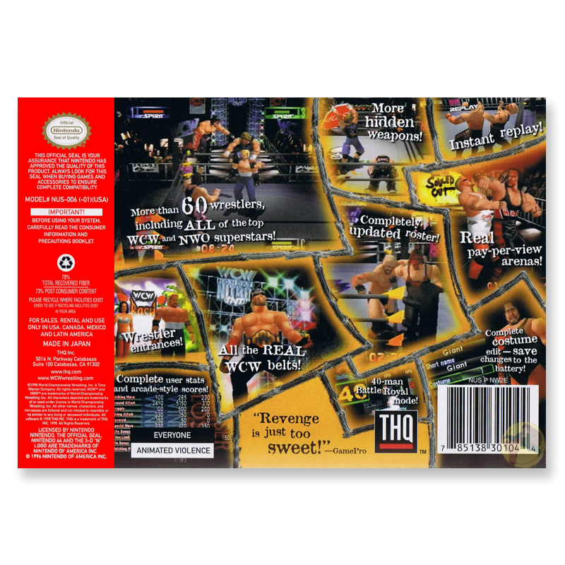 WCW/nWo Revenge (Nintendo 64)