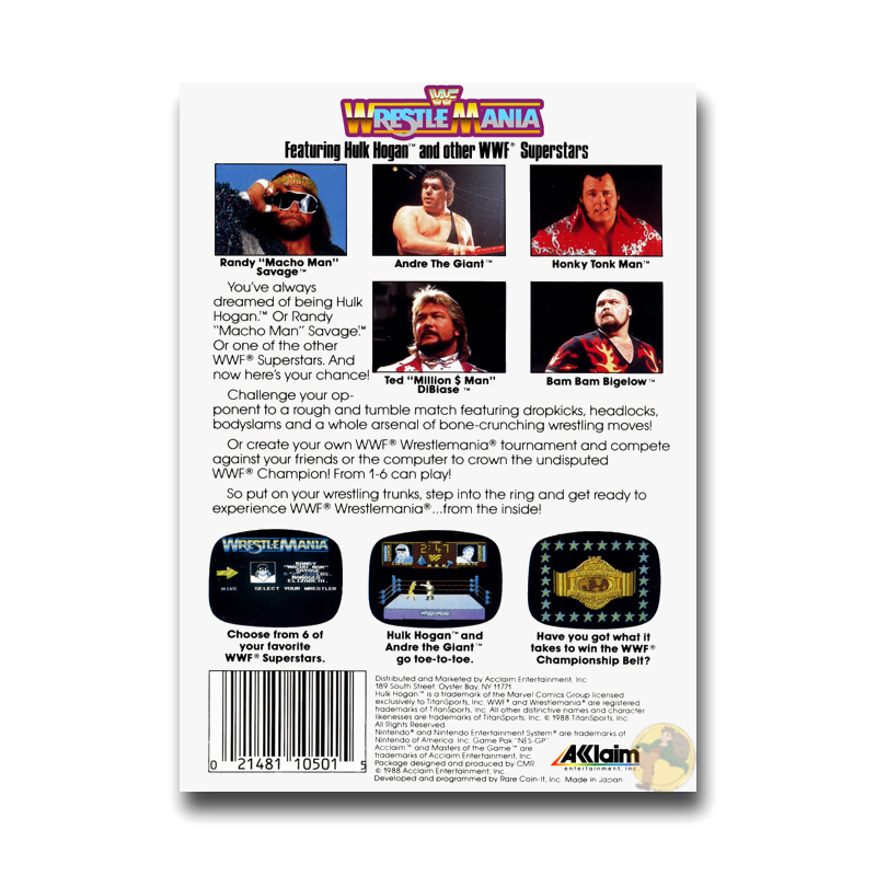 WWF WrestleMania (Nintendo NES)
