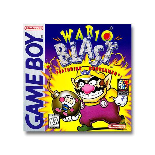 Wario Blast: Featuring Bomberman! (Nintendo Game Boy)