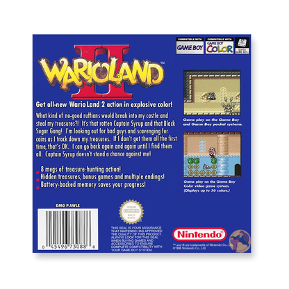 Wario Land II (Nintendo Game Boy Color)