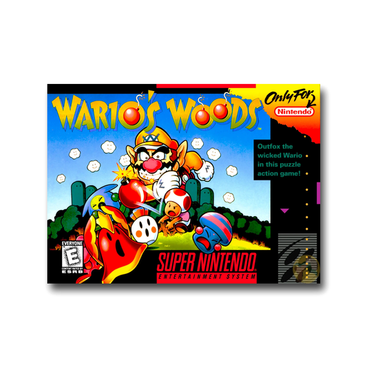 Wario's Woods (Nintendo SNES)