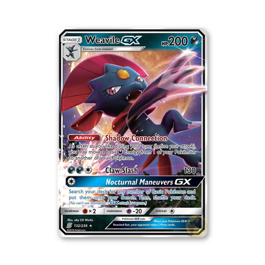 Weavile GX - 132/236 (Unified Minds)