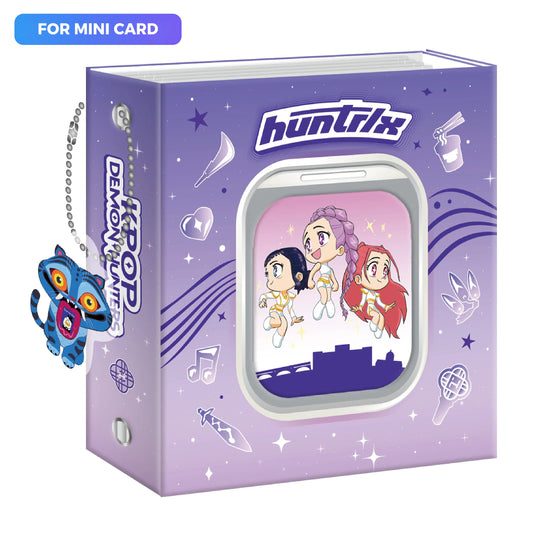 KPop Demon Hunters Collectible Cards: Mini Card Album - HUNTR/X
