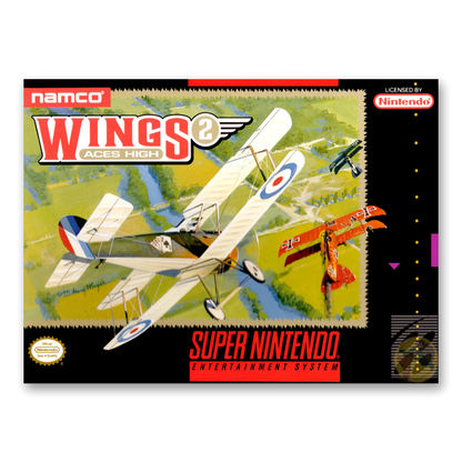 Wings 2: Aces High (Nintendo SNES)