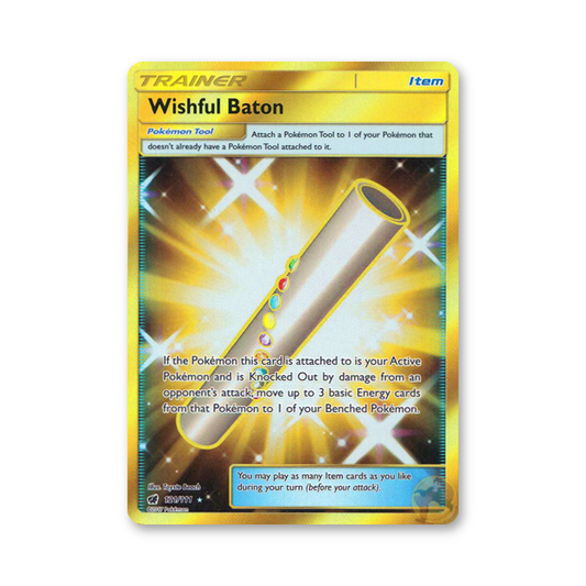 Wishful Baton (Secret) - 121/111 (Crimson Invasion)