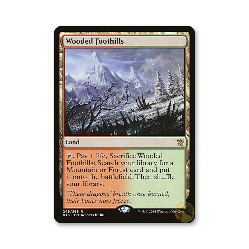 Wooded Foothills - 249/269 (Khans of Tarkir)