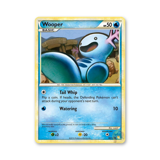 Wooper - 88/123 (HeartGold & SoulSilver)