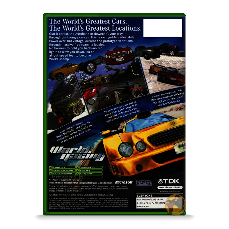 World Racing (Microsoft Xbox)