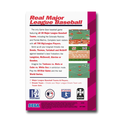 World Series Baseball (Sega Game Gear)