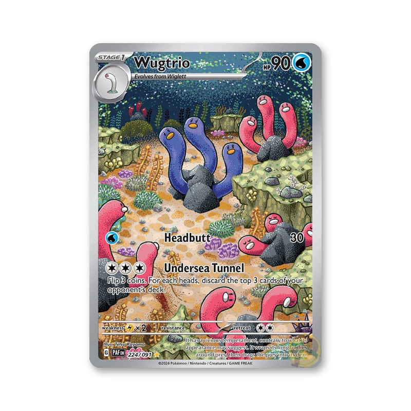 Wugtrio - 224/091 (Paldean Fates)
