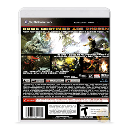 X-Men: Destiny (PlayStation 3)