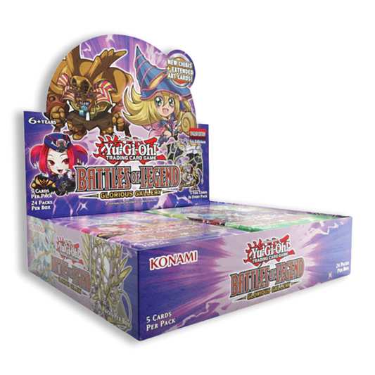 Yu-Gi-Oh! Battles of Legend: Glorious Gallery Booster Box [1st Edition] (24 Packs)