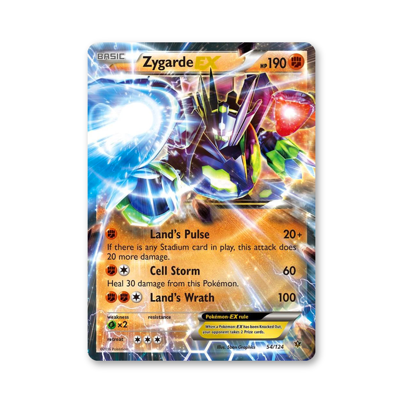 Zygarde EX - 54/124 (Fates Collide)