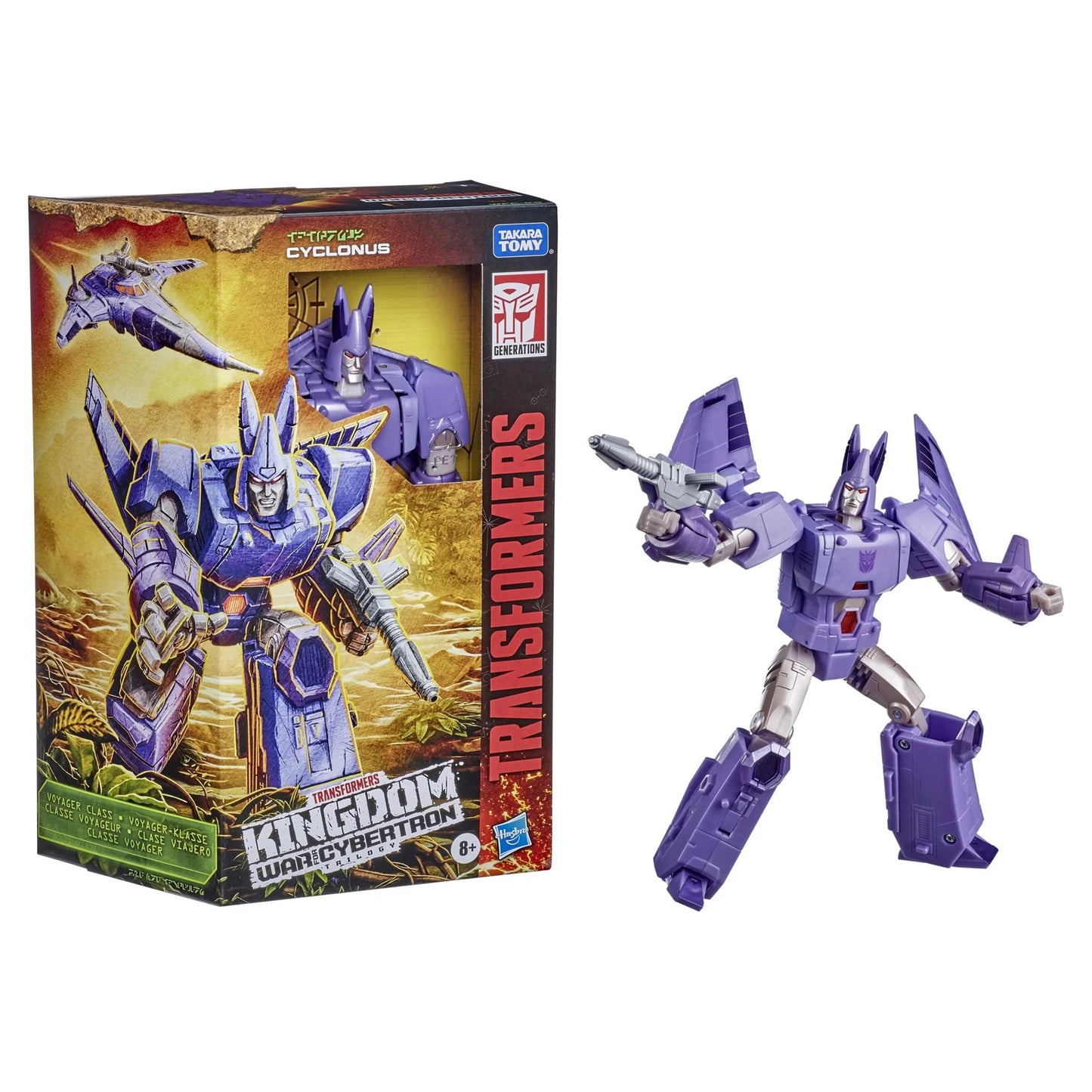 Transformers: War for Cybertron - Cyclonus Voyager Class Action Figure (Hasbro/ Takara Tomy)