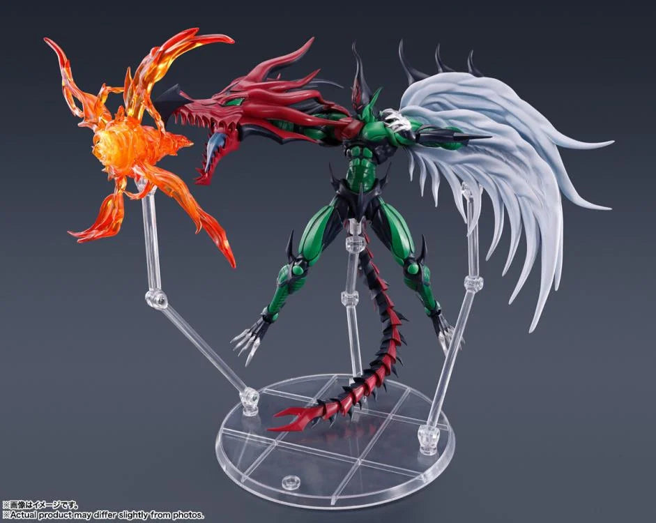 Yu-Gi-Oh! Duel Monsters GX – Elemental HERO Flame Wingman S.H.MonsterArts Figure (Bandai)