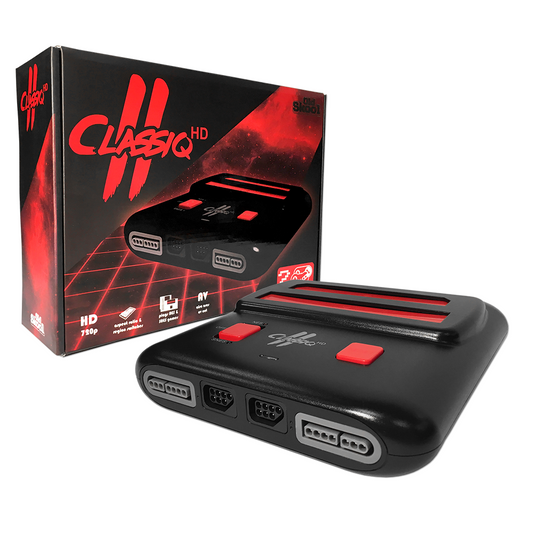 Classiq 2 HD Console - Black/Red (NES & SNES)