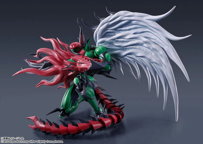 Yu-Gi-Oh! Duel Monsters GX – Elemental HERO Flame Wingman S.H.MonsterArts Figure (Bandai)