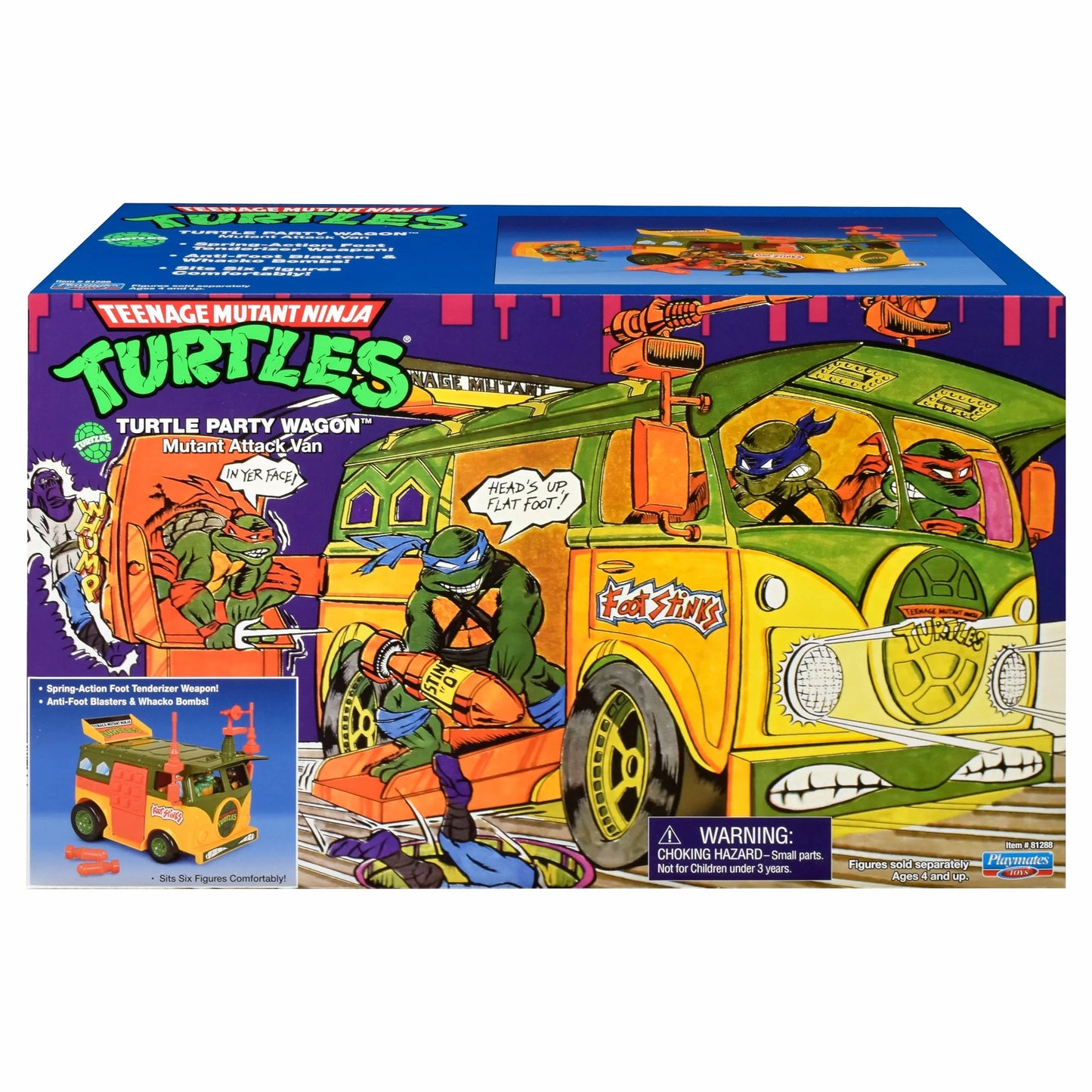 Nickelodeon Teenage Mutant Ninja Turtles - Turtle Party Wagon (Playmates)