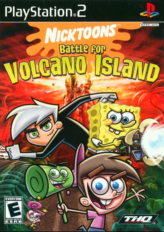 Nicktoons: Battle for Volcano Island (PlayStation 2, 2006)