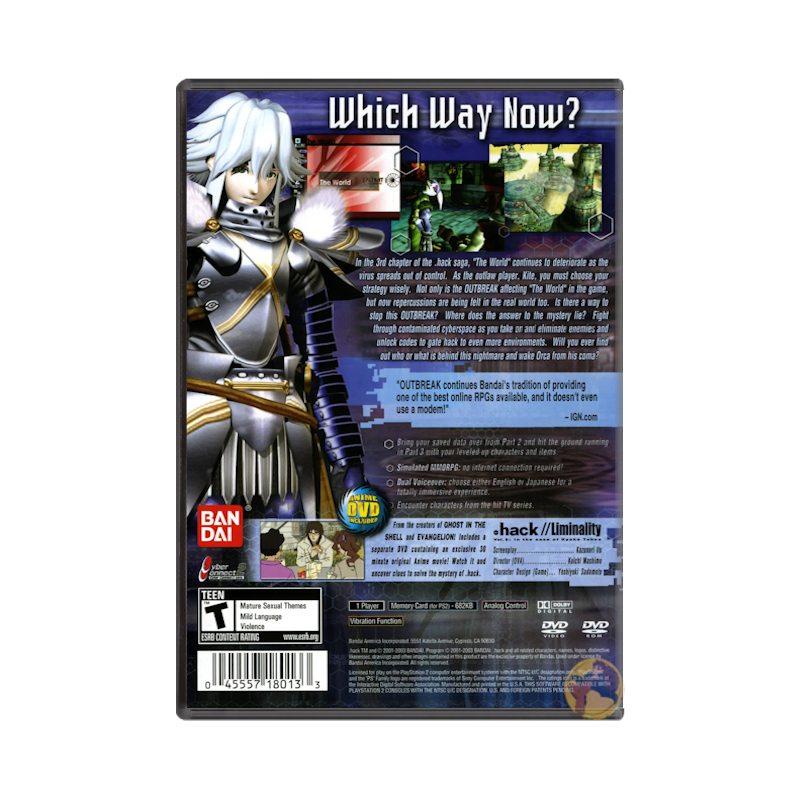 .hack//Outbreak Part 3 (PlayStation 2)