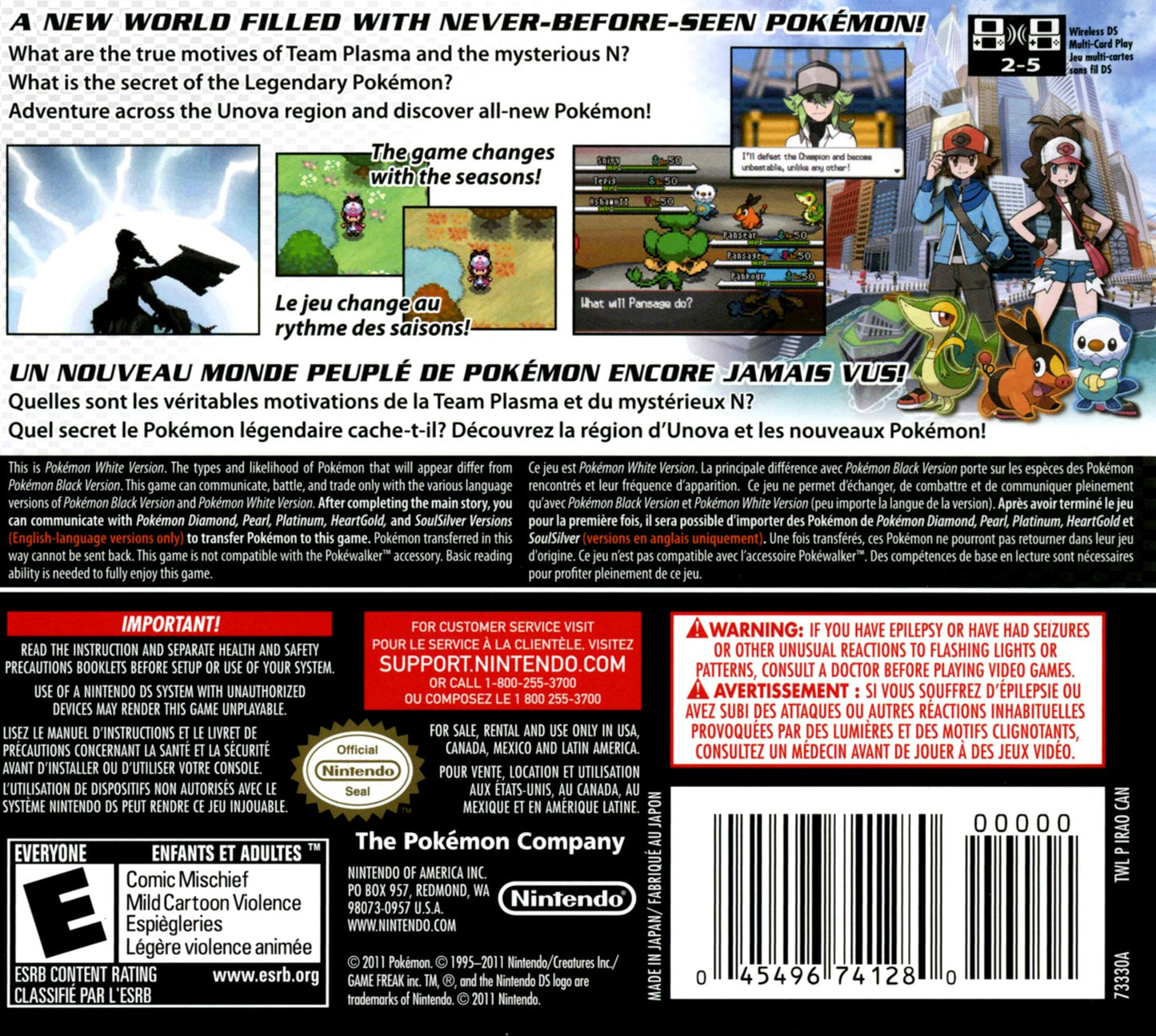 Pokémon White Version (Nintendo DS)