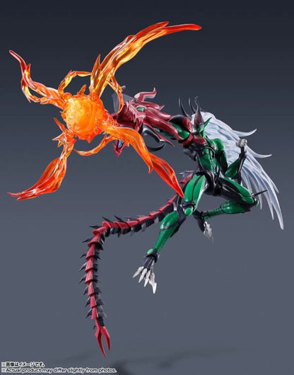 Yu-Gi-Oh! Duel Monsters GX – Elemental HERO Flame Wingman S.H.MonsterArts Figure (Bandai)