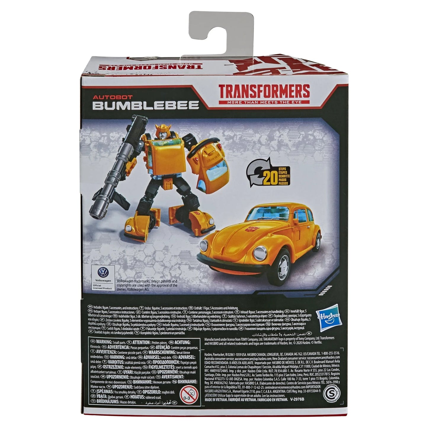 Transformers: War for Cybertron - Bumblebee Deluxe Class Action Figure [Netflix Edition] (Hasbro/ Takara Tomy)