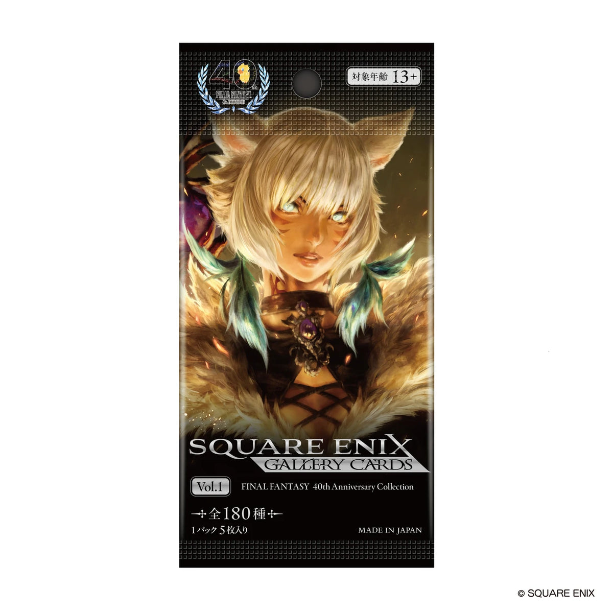 Square Enix Gallery Cards Vol. 01: Final Fantasy 40th Anniversary Collection Booster Display [PRE-ORDER]