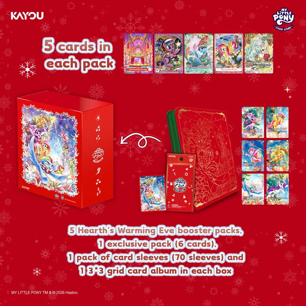 My Little Pony TCG: Hearth's Warming Eve Gift Box (Kayou NA) [PRE-ORDER, FREE U.S. SHIPPING]