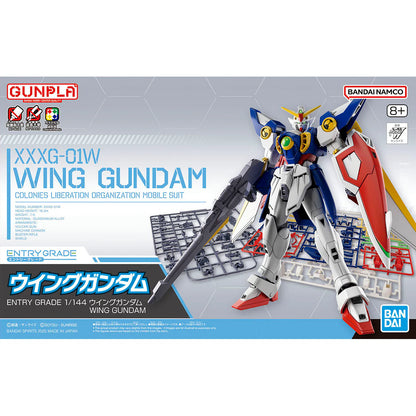 Mobile Suit Gundam:  Entry Grade Wing Gundam 1/144 Model Kit (Bandai)