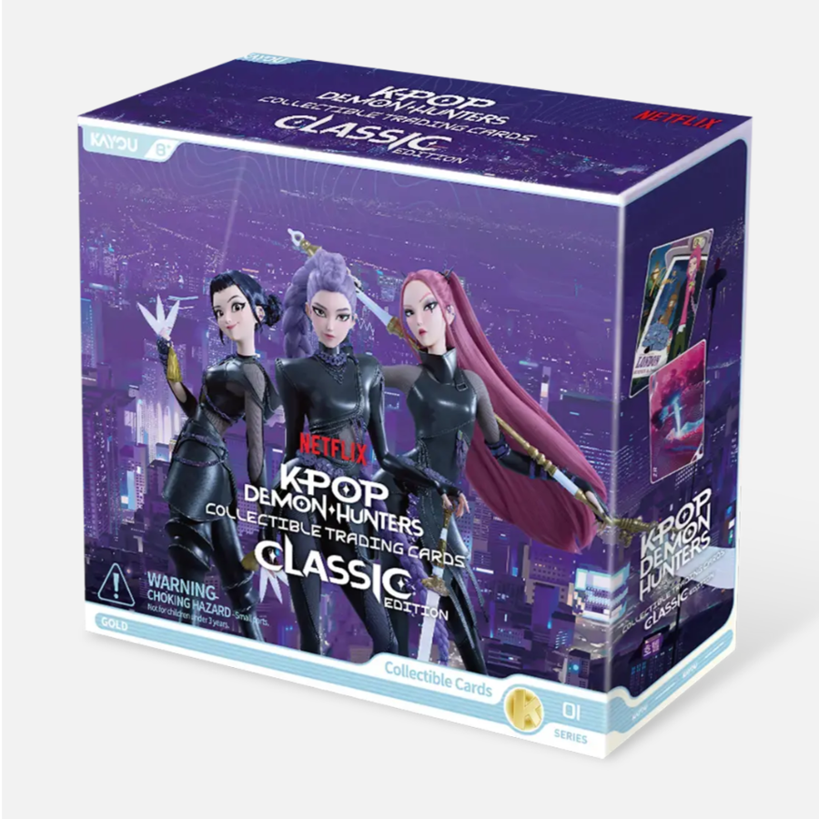 Kpop Demon Hunters: World Tour Collectible Cards - Classic Edition Booster Box - 001 (Kayou NA) [20 Packs]