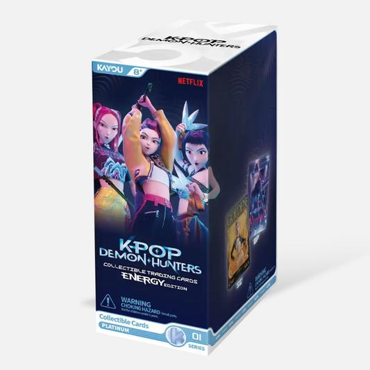 Kpop Demon Hunters: World Tour Collectible Cards - Energy Edition Booster Box - 001 (Kayou NA) [12 Packs] (Pre-order)