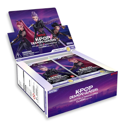 KPop Demon Hunters Collectible Trading Cards - Classic Edition 2 Display Box (Kayou NA) [PRE-ORDER]