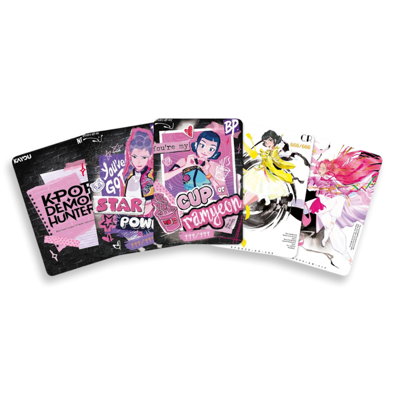 KPop Demon Hunters Collectible Trading Cards - Energy Edition 2 Display Box (Kayou NA) [PRE-ORDER]