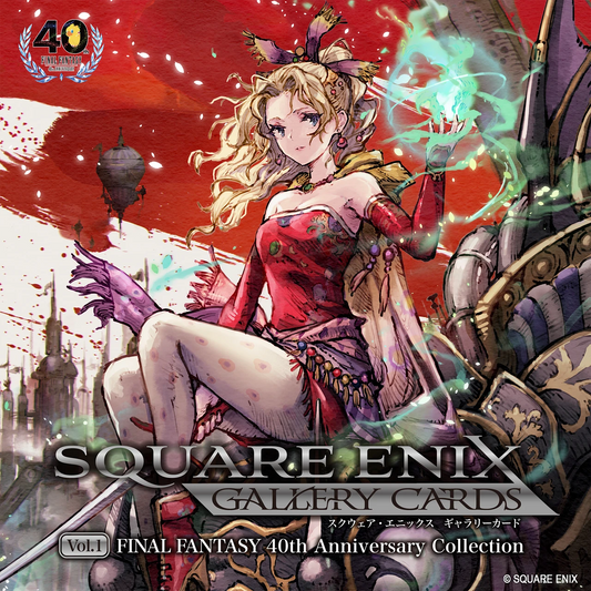 Square Enix Gallery Cards Vol. 01: Final Fantasy 40th Anniversary Collection Booster Display [PRE-ORDER]