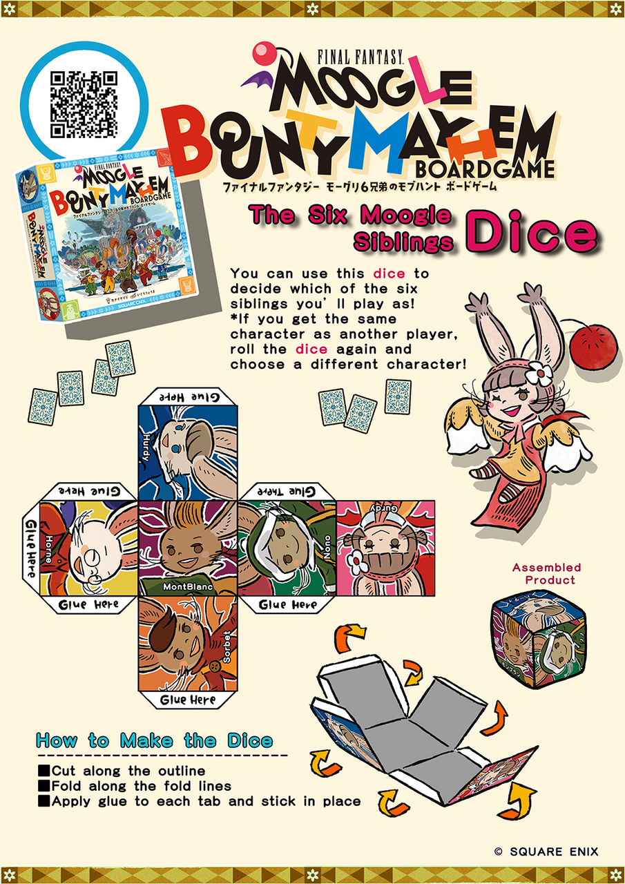 Final Fantasy - Moogle Bounty Mayhem Board Game (Square Enix)
