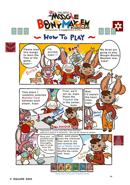 Final Fantasy - Moogle Bounty Mayhem Board Game (Square Enix)