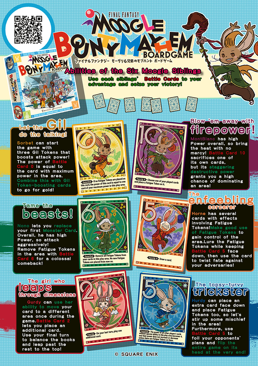 Final Fantasy - Moogle Bounty Mayhem Board Game (Square Enix)