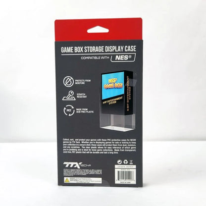 Game Box Storage Display Case for Nintendo NES [10 Pack]