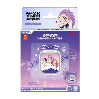 KPop Demon Hunters Collectible Cards: Mini Card Album - HUNTR/X