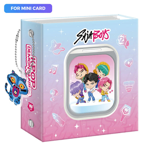KPop Demon Hunters Collectible Cards: Mini Card Album - Saja Boys